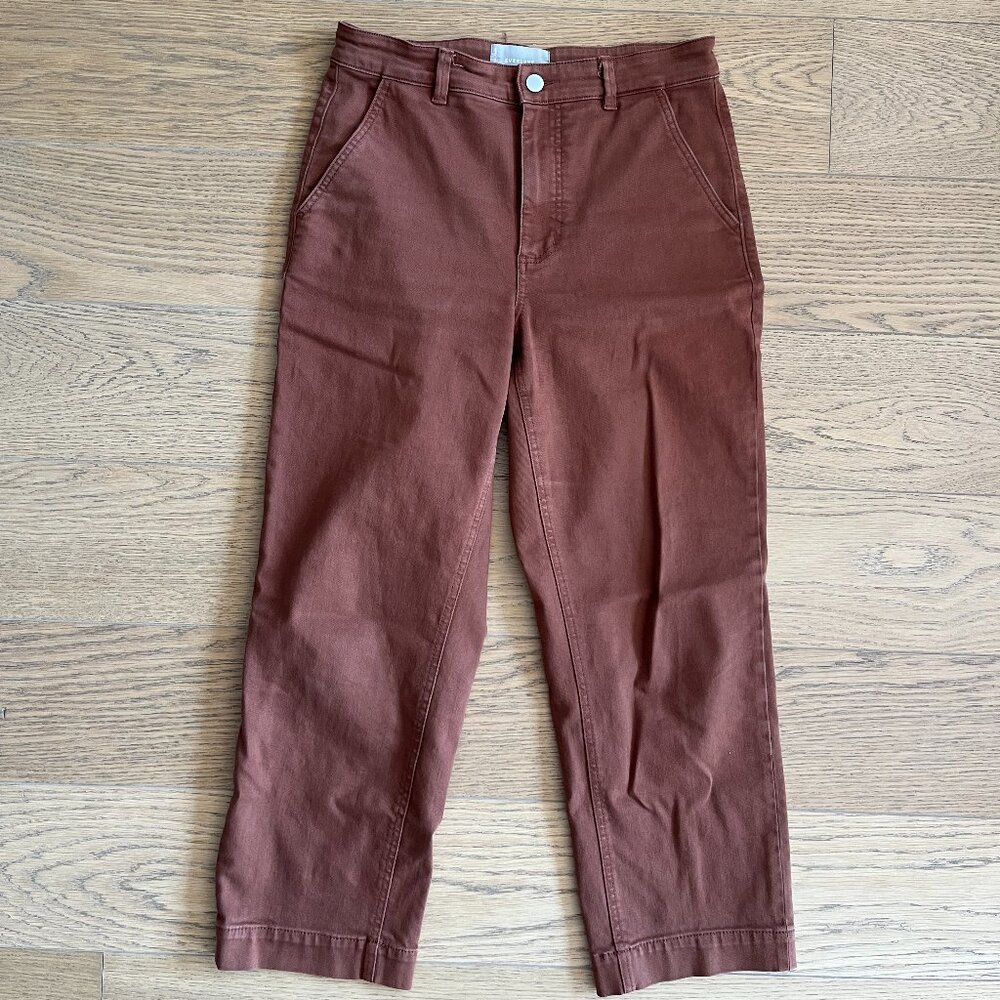 Everlane Straight Leg Crop Pants